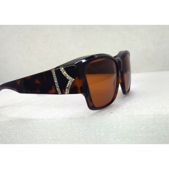 Stella McCartney Haven Women Polorized Tortoise Sunglasses  w Bling 50-14-140 main image 6